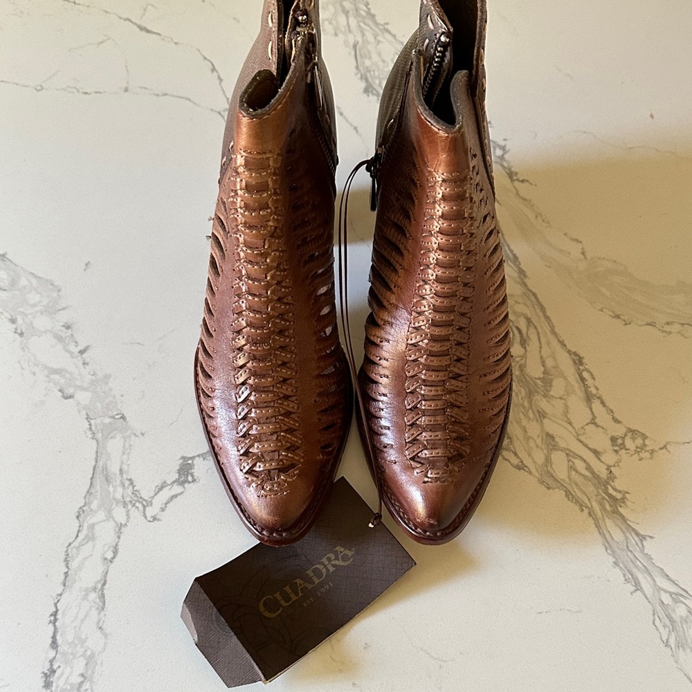 Cuadra Men's Copper Western Boots